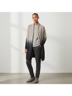 Barefoot Dreams Calypso CozyChic Lite Ombre Wrap Cardigan S/M